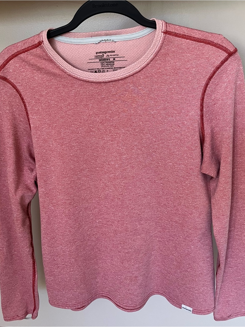 Patagonia long-sleeved Capilene crewneck shirt